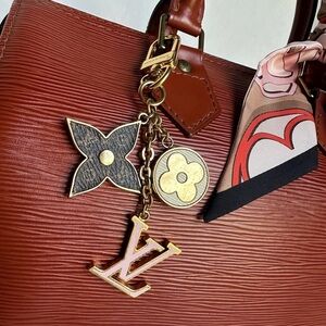 Authentic Louis Vuitton Spring Street Bag Charm/Key Holder only